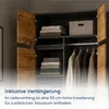Home Collective Kleiderschrank für Schlafzimmer | 2 Produktbild-Vorschau 3