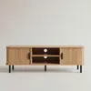 Meuble TV SCAVA, cannelé, 140 x 40 x 46 cm Voir les images du produit 3
