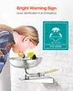SucceBuy stanowisko do płukania oczu 27 cm, podwójne dysze, Podgląd zdjęcia produktu 4