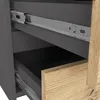 Komoda AKORD CL100 Grafit Szary 100 cm 6 szuflad kolor Dąb Podgląd zdjęcia produktu 5