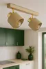 FKL DESIGN Home Deco Deckenlampe Deckenleuchte Ecru-Gold Produktbild-Vorschau 4
