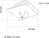 Deckenclip für Rasterdecken für 24 mm T-Profil | Produktbild-Vorschau 4