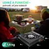 Extralink Campingový plynový vařič 2v1 přenosný s kufříkem, Náhled obrázku produktu 4