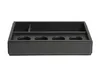 Porta capsule e borsa da caffè Corby Highland in pelle nera Anteprima dell’immagine prodotto 2