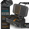 Arendo, gaufrier, 1200 watts, gaufrier automatique, pour 2 Voir les images du produit 4