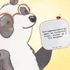 Mr. & Mrs. Panda Untersetzer Quadratisch Spruch Produktbild-Vorschau 2