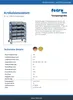fetra 1398, Stahl, Regalwagen, Blau, 400 kg, 4 Rad/Räder, Produktbild-Vorschau 3