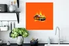 MuchoWow® Poster Auto - Flammen - Orange - Feuer - Vintage Produktbild-Vorschau 3
