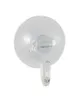 A clear plastic suction cup hook against a white background. Produktbild-Vorschau