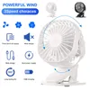360° Mini USB Ventilator Akku Clip Fan Tischventilator mit Produktbild-Vorschau 3