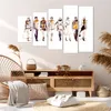 Bild auf Leinwand - Leinwandbild - eleganc e Farbe weiblich Produktbild-Vorschau 7