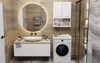 Armoire de salle de bain inférieure au-dessus de la machine Voir les images du produit 20