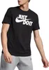 Nike M Nsw Tee Just Do It Swoosh Black/White M Produktbild-Vorschau 5