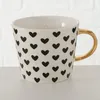 Porcelánová šálka so zlatým uchom, FAYETTE Náhľad obrázku produktu 3