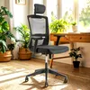 AREBOS Bürostuhl ergonomisch | Verstellbare Kopfstütze & Produktbild-Vorschau 11