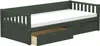 FURNLUX Kinder Einzelbett Viggo Grün 90x200cm / Hauptfarbe: Produktbild-Vorschau 4