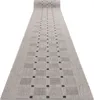 CHODNIK SIZAL FLOORLUX wzór 20079 srebrny  / czarny 80 cm Podgląd zdjęcia produktu 1