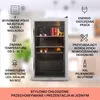 Klarstein Mini lodówka ze szklanymi drzwiami, mała lodówka Podgląd zdjęcia produktu 2