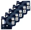 DULA Etikettenband - Kompatibel mit Dymo D1 45013 - 5 Stück Produktbild-Vorschau 1