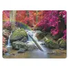 MuchoWow® Mauspad Mousepad Regenbogen - Wasserfall - Bäume Produktbild-Vorschau 1