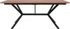 Tavolo da pranzo ML-Design marrone scuro 180x80x75 cm, Anteprima dell’immagine prodotto 2