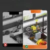 Afwasbakorganizer met afdruipoppervlak, accessoirehouder Productafbeelding-voorbeeld 2