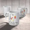 Mr. & Mrs. Panda Tasse Imbissbesitzer Herz - Weiß - Produktbild-Vorschau 5