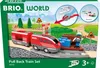 Brio World Eisenbahn Set Zugset mit Rückziehmotor 28 Teile Produktbild-Vorschau 1