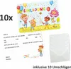 10 Einladungskarten Kindergeburtstag inkl. 10 Produktbild-Vorschau 5