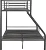 Letto a castello in metallo "Leo" con rete a doghe - 90/140 Anteprima dell’immagine prodotto 4