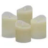 Bougie de l'Avent LED crème Lot de 4 avec minuterie et Voir les images du produit 4