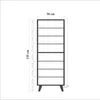 Skye Decor, Vegas Sonomo - 930 - 1070, Schuhschrank, Produktbild-Vorschau 9
