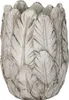 Vaso da fiori Clayre & Eef Ø 15x21 cm Piume di pietra Anteprima dell’immagine prodotto 1