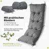 Garronda Bankauflage 160x50 cm ca. 10 cm dick Sitzkissen Produktbild-Vorschau 3