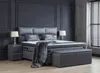 Boxspringbett Hamilton 180 x 200 cm mit 2 Nachtkonsolen, Produktbild-Vorschau 3