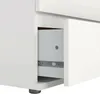 Kommode – Weiß 40x76,8x106,6h cm Produktbild-Vorschau 8