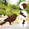 Rost Vogel Gartendeko für Draußen Herbstdeko Outdoor, Produktbild-Vorschau 3