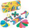 Clixo Magnetic Building Toys Rainbow Pack, 42dlg. Voir les images du produit 1
