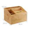 relaxdays Büro Organizer mit Tuchbox Produktbild-Vorschau 4