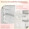 COSTWAY Coiffeuse Coiffeuse étroite avec miroir LED 3 Voir les images du produit 8