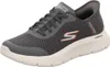 A single gray Skechers Go Walk Flex shoe is shown from the side against a white background. Anteprima dell’immagine prodotto