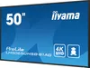 IIYAMA 125.7cm(50") LH5065UHSB-B1AG 16:9 2xHDMI+DP+USB VA Produktbild-Vorschau 7