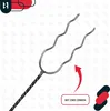 KOTARBAU®  Set 10 pièces Brochettes Pour Barbecue Acier 100 Voir les images du produit 5