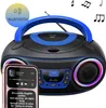 Denver TDB-212BT Boombox mit CD, Bluetooth, USB, AUX, Produktbild-Vorschau 3