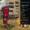 24MOVE® Campingstuhl Salvador faltbar Camping Klappstuhl Produktbild-Vorschau 2