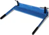 A blue metal sheet bending machine with black handles, shown from a slightly elevated angle against a white background. Náhled obrázku produktu