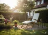 Ergonomische Sonnenliege, Saunaliege inkl. Auflage aus Produktbild-Vorschau 3