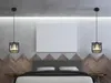 Globo Lighting závěsné svítidlo kov černý mat, skleněné Náhled obrázku produktu 18