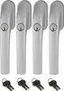 Abus FG300 abschließbarer Fenstergriff silber, im Set 4 Produktbild-Vorschau 1