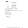 SLV 155582 FENDA Leuchtenschirm weiss Produktbild-Vorschau 3